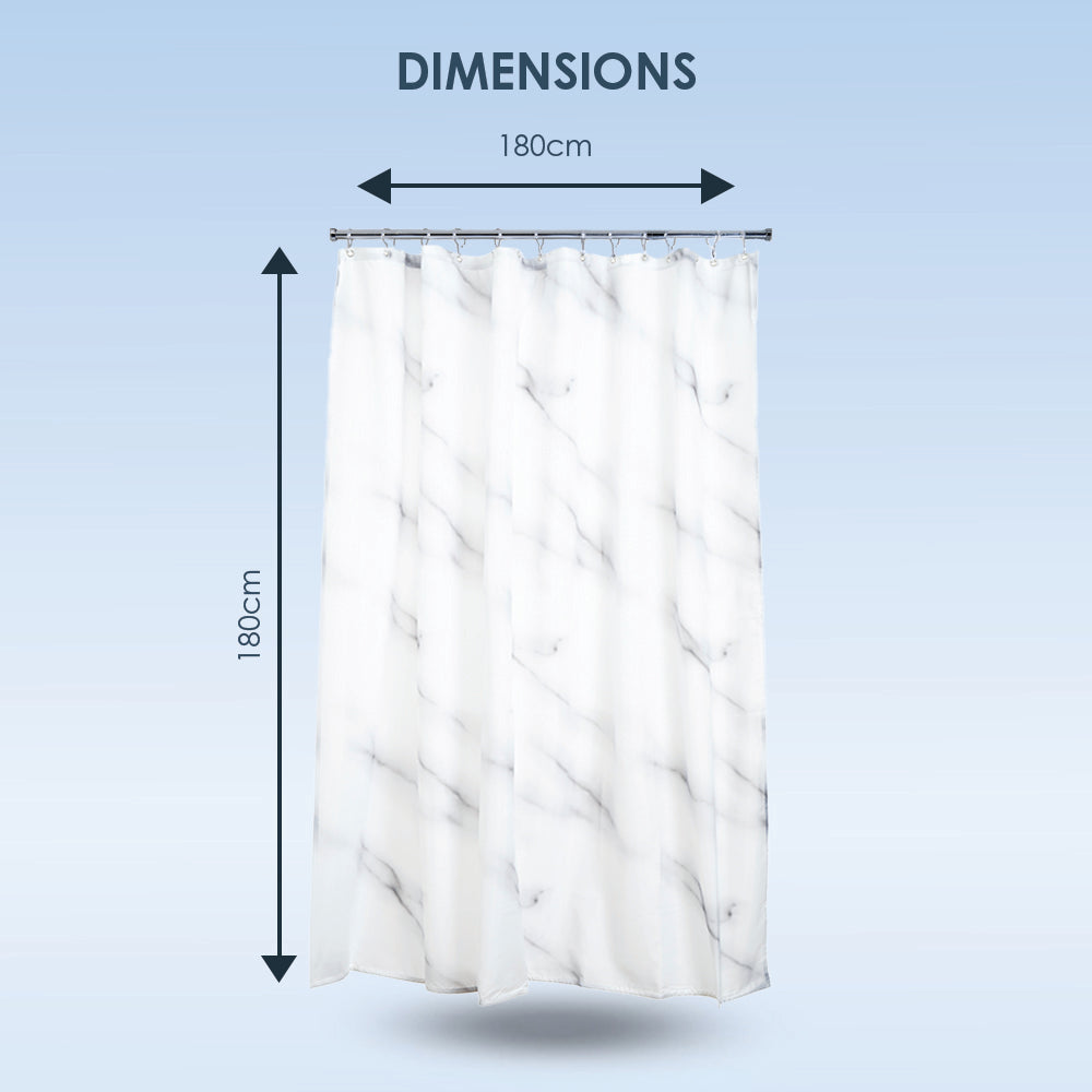 Marble Shower Curtain
