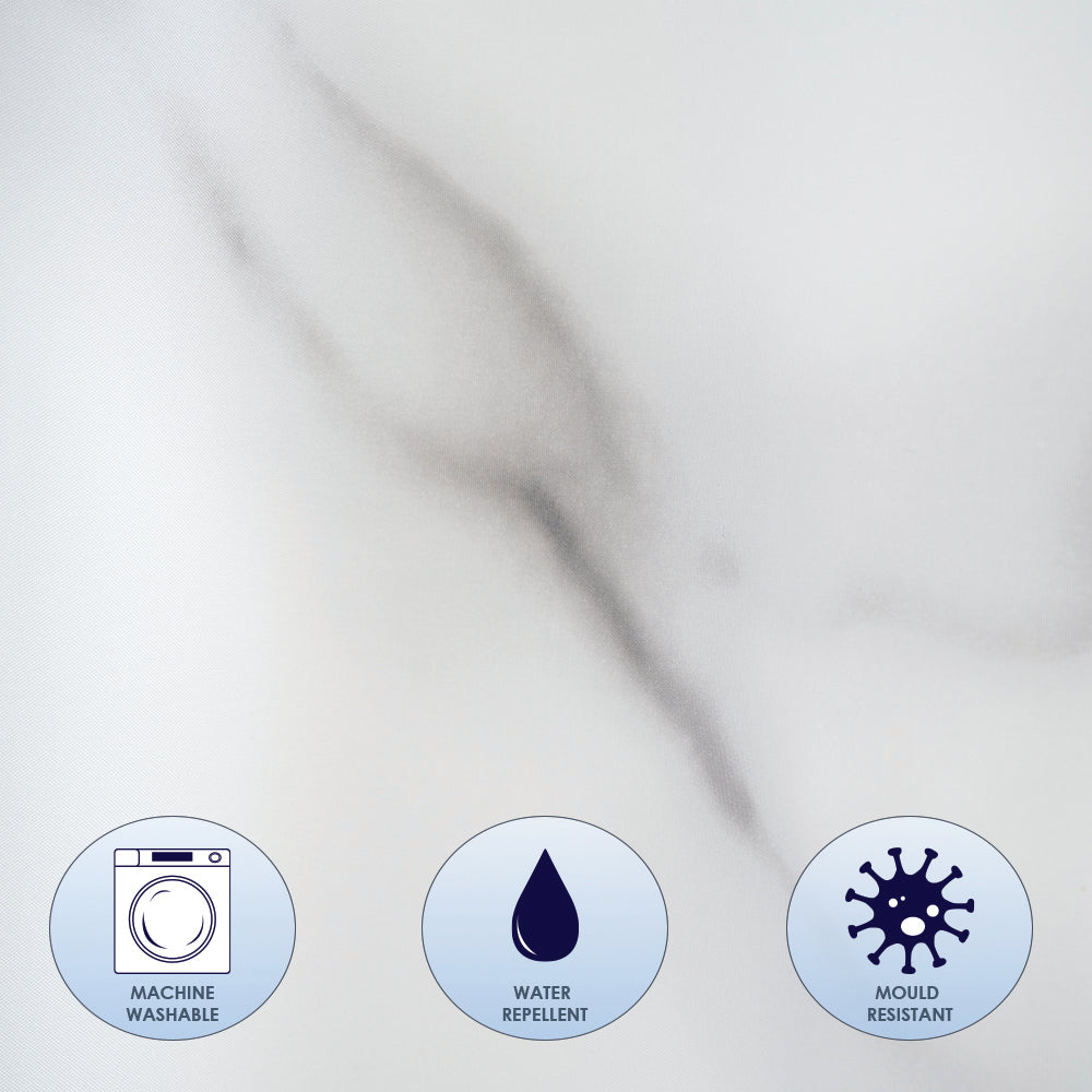 Marble Shower Curtain