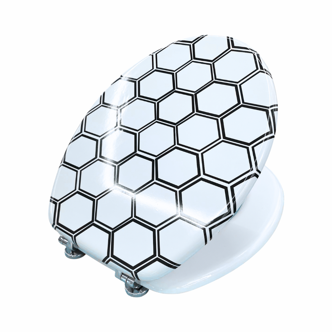Honeycomb Toilet Seat