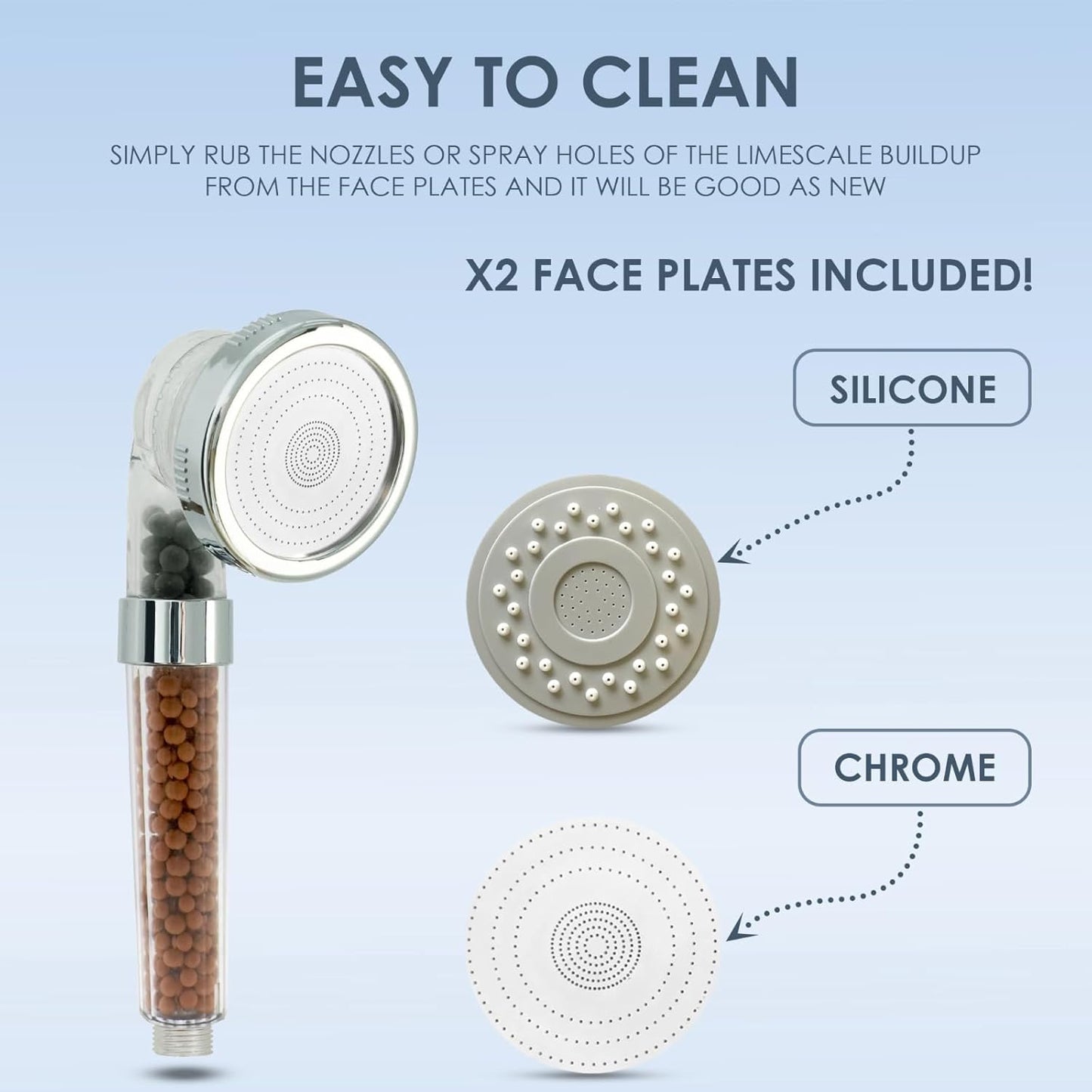 Purifying Handheld Shower Head