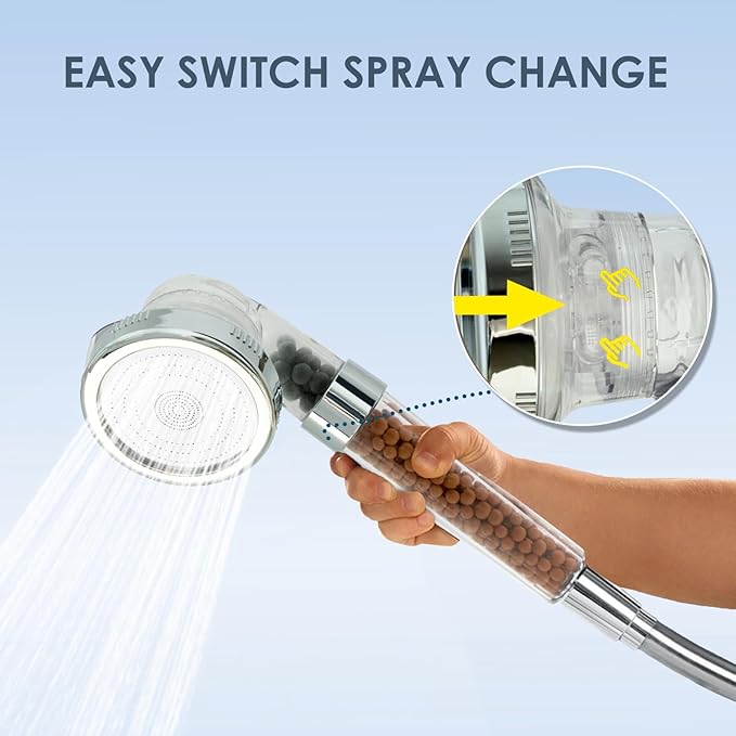 Purifying Handheld Shower Head