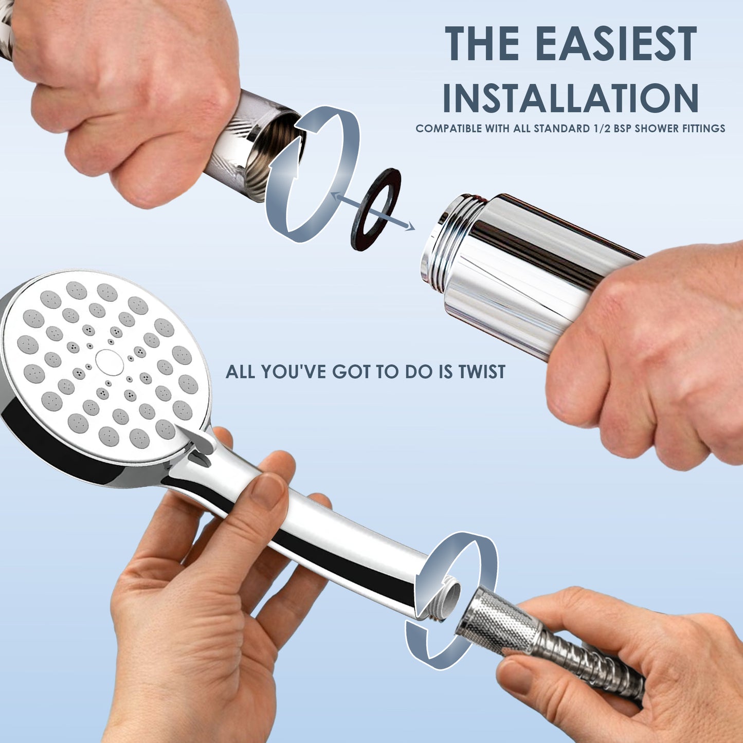 Lilypad Shower Head
