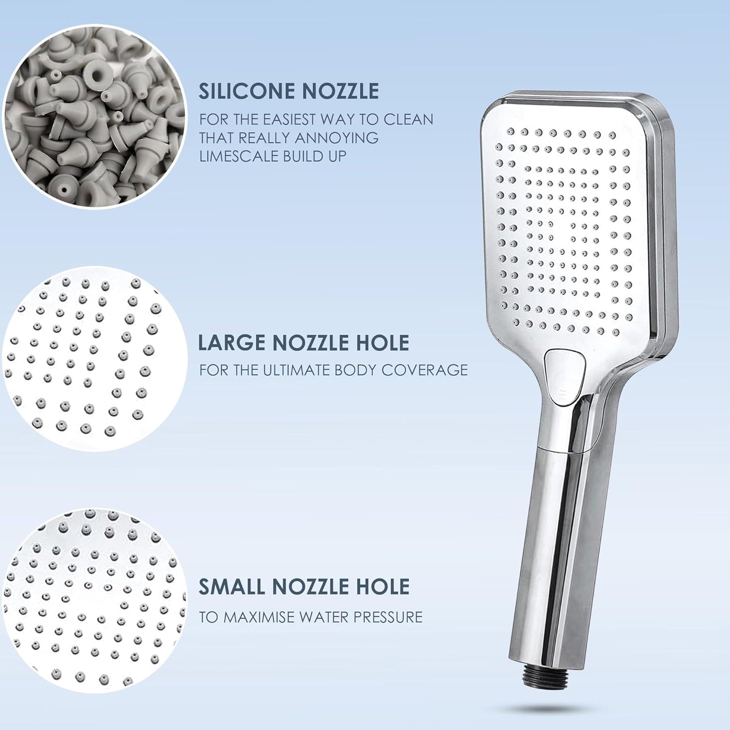Chrome Narva Shower Head