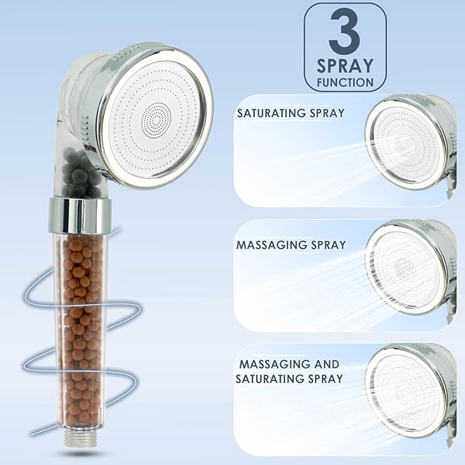 Purifying Handheld Shower Head