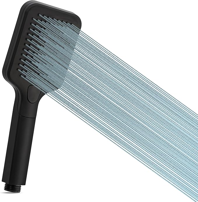 Black Narva Shower Head