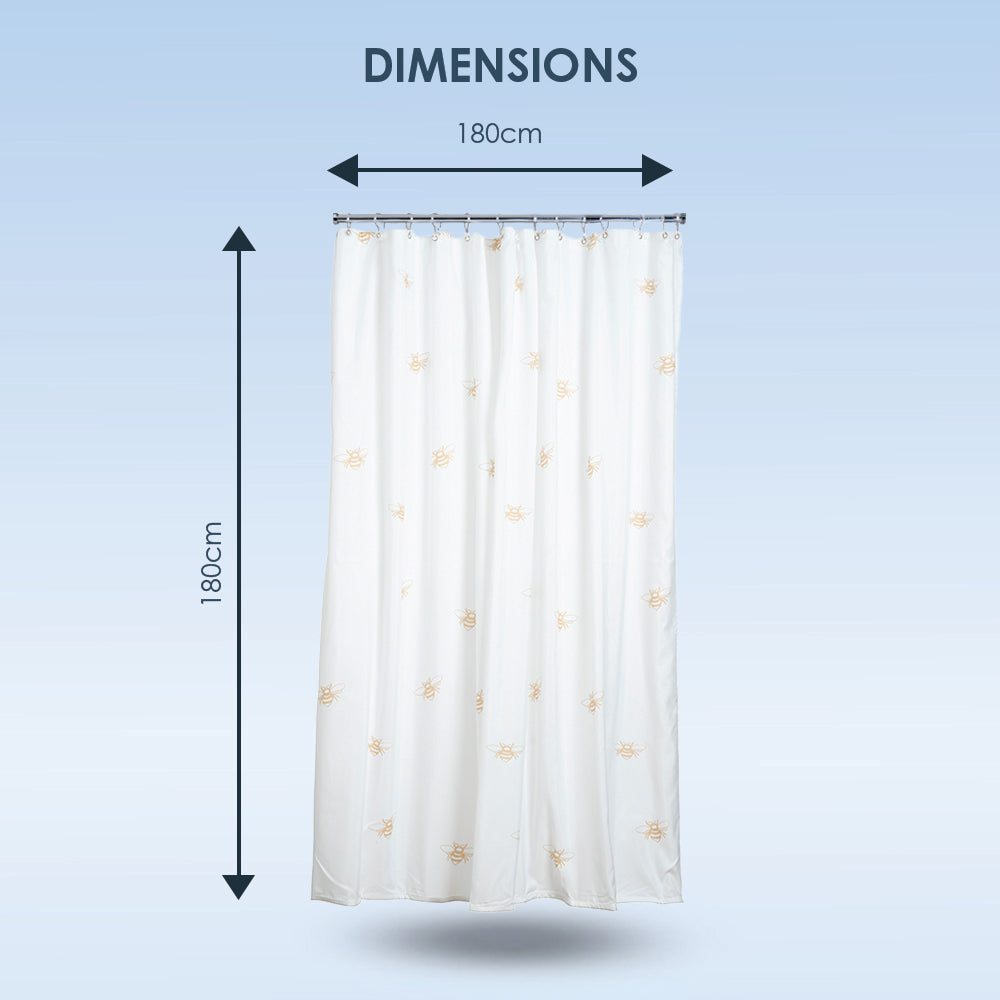 Bees Shower Curtain