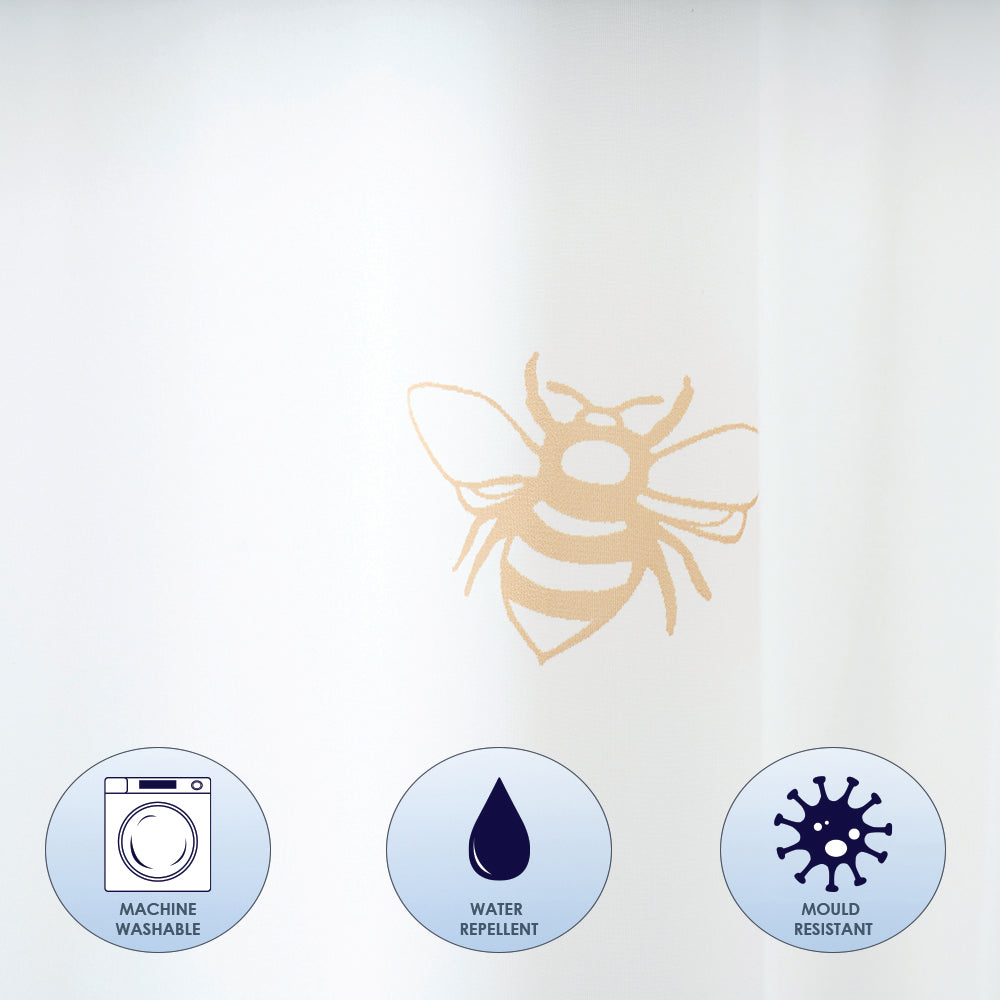 Bees Shower Curtain