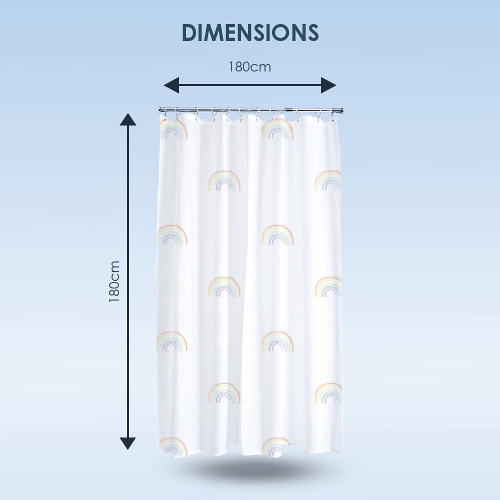 Rainbow Shower Curtain