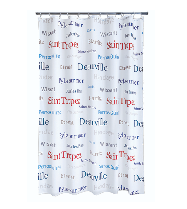 En France Shower Curtain