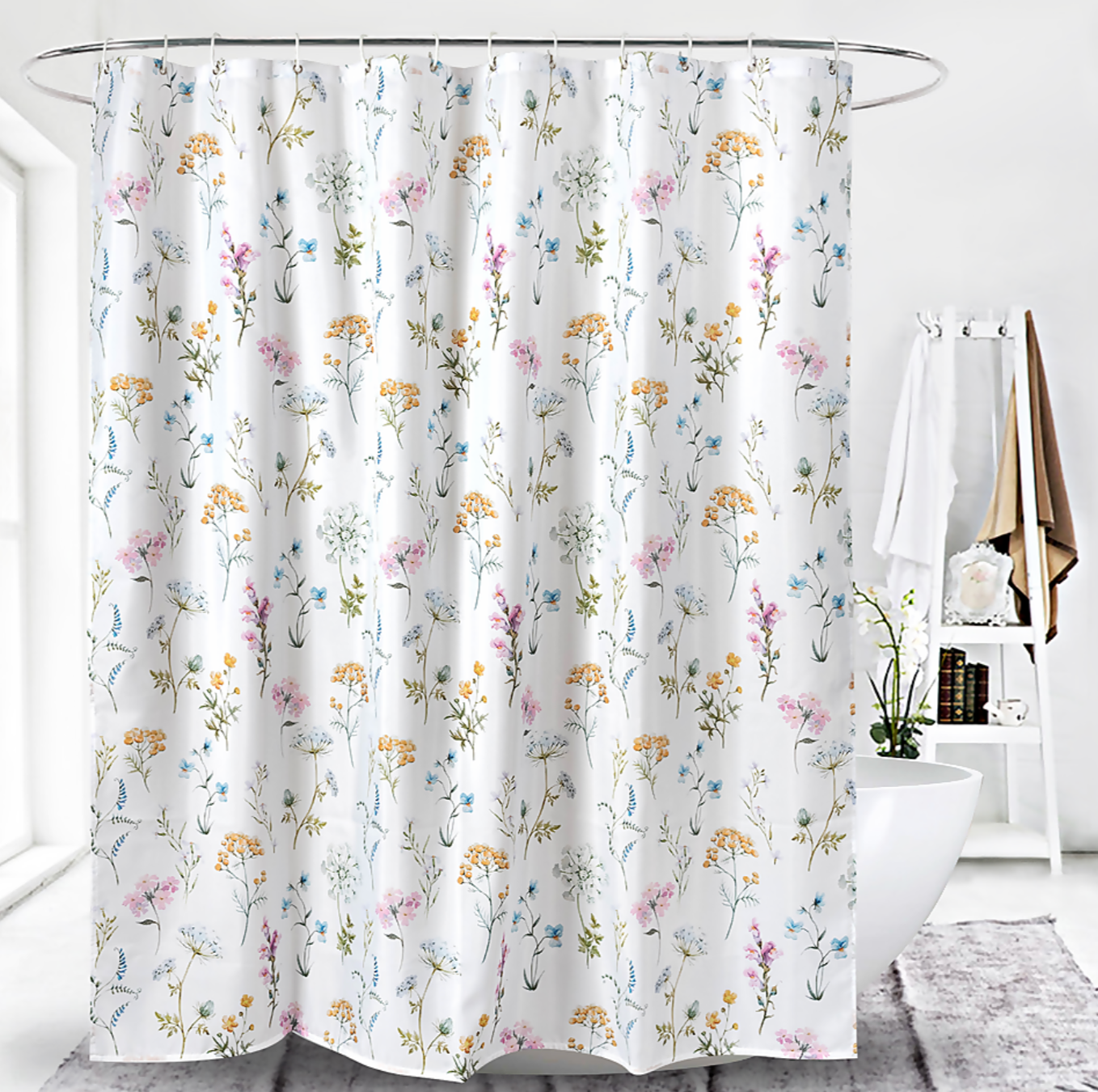 Floral Shower Curtain