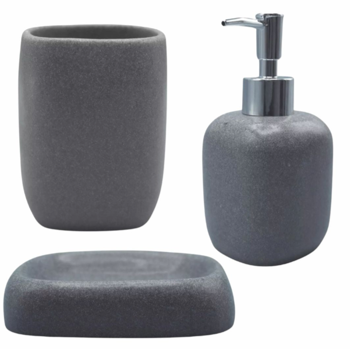 Wooden Toilet Seat, bath mat & accessories Bundle