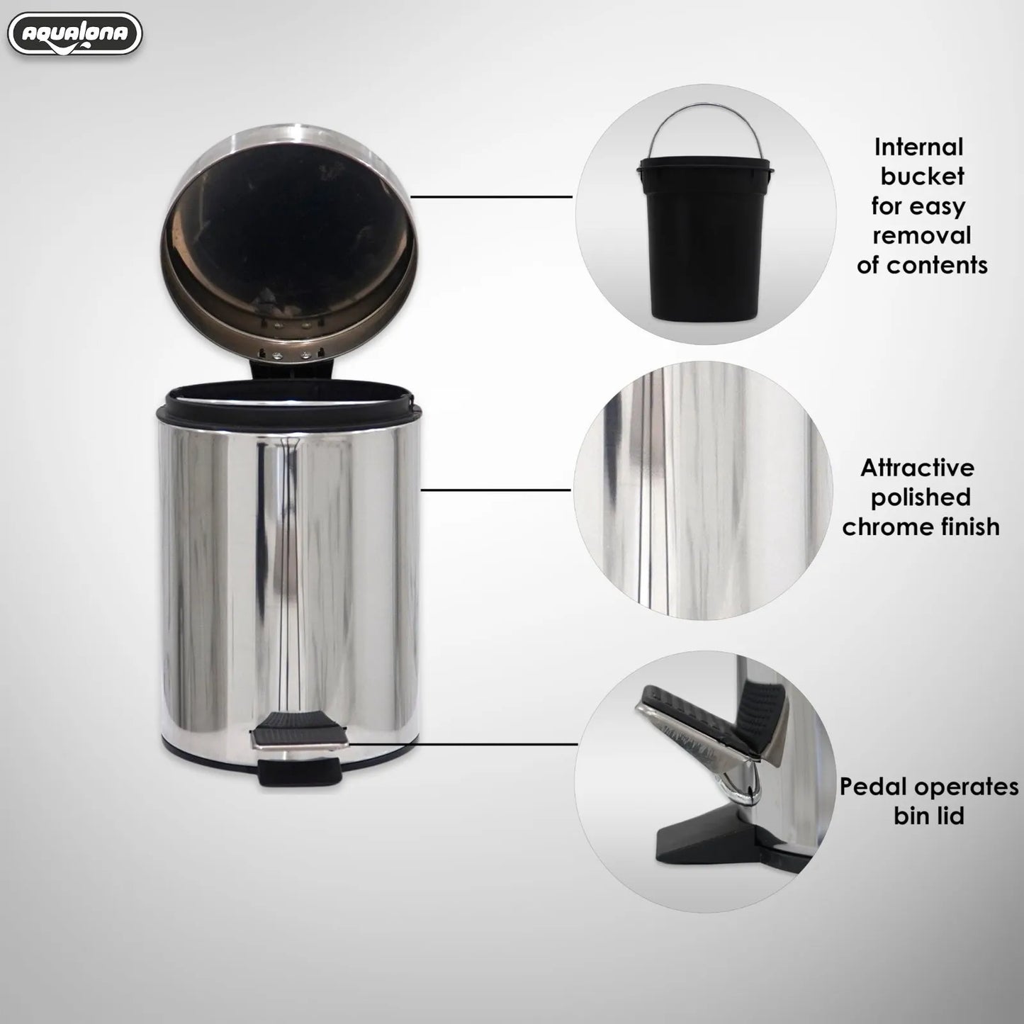 Pedestal Bin