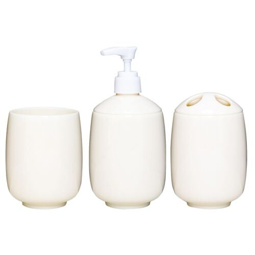 Cream Bathroom Set