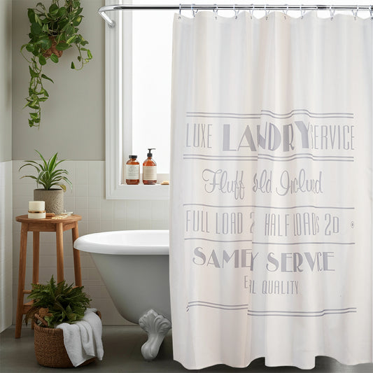 Laundry Shower Curtain