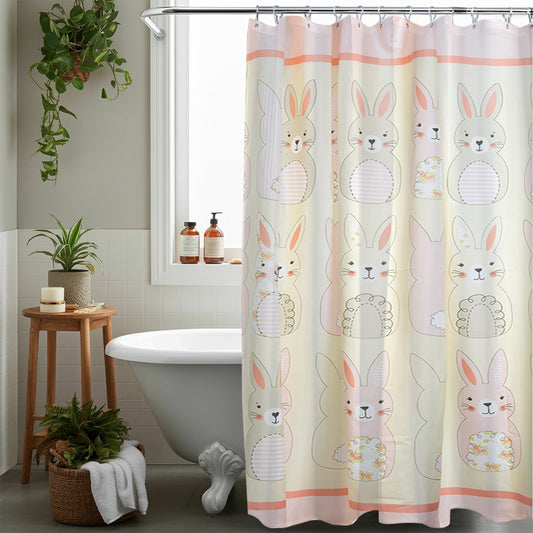 Rabbit Shower Curtain
