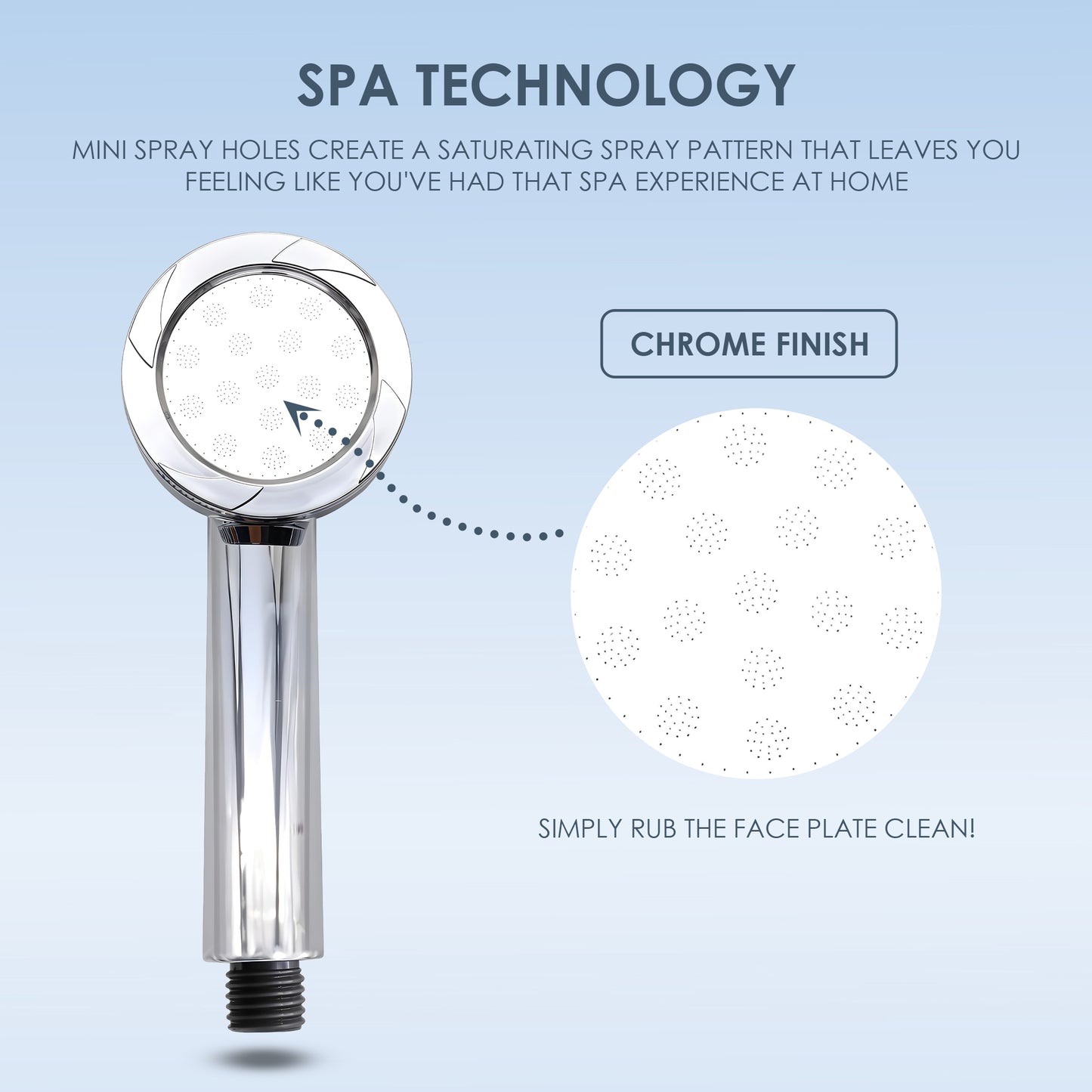 Spa Handheld Shower Head