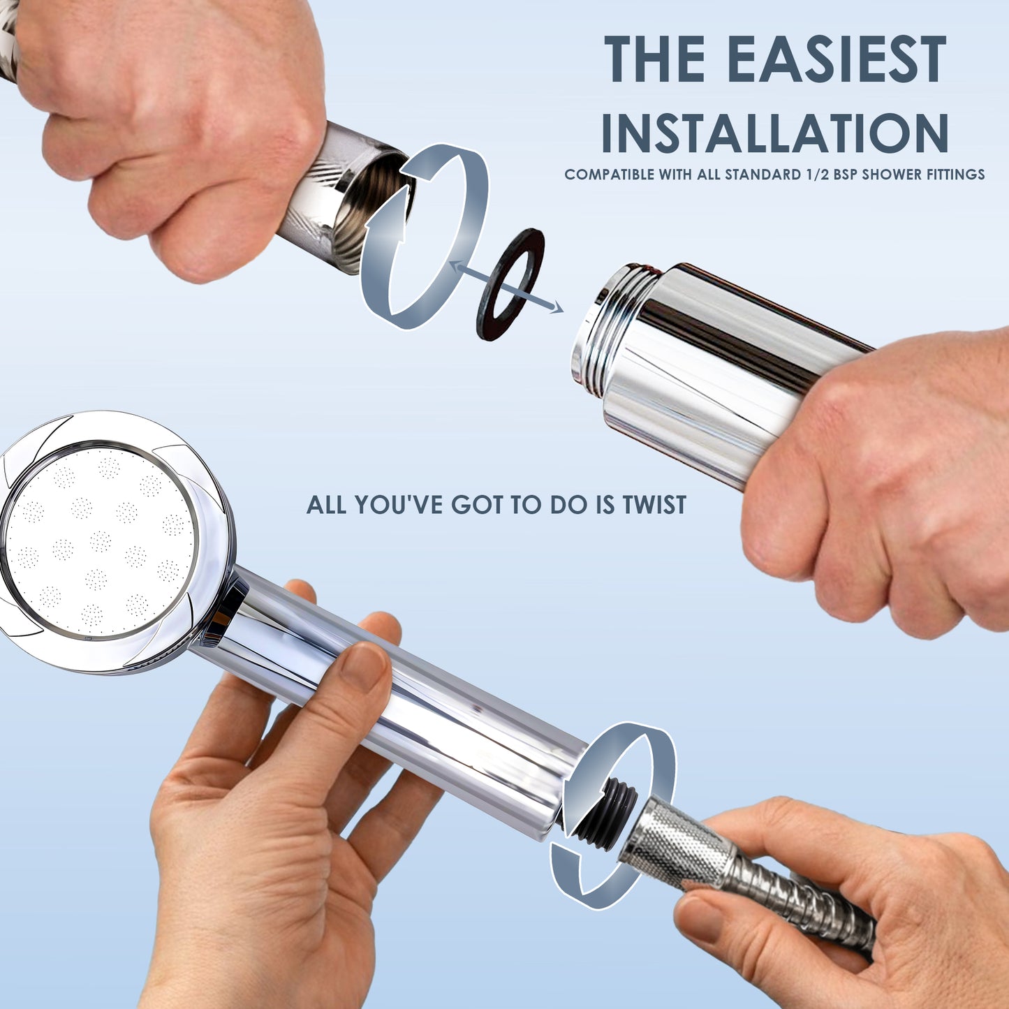 Spa Handheld Shower Head