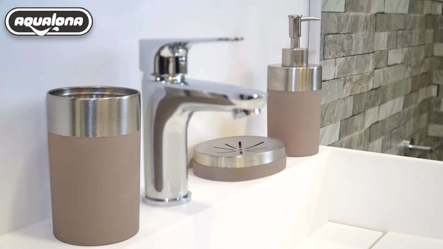 Delray Tumbler  Taupe